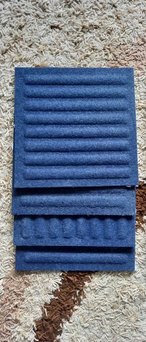 Panele filcowe 30x30 w 3 kolory 16 sztuk