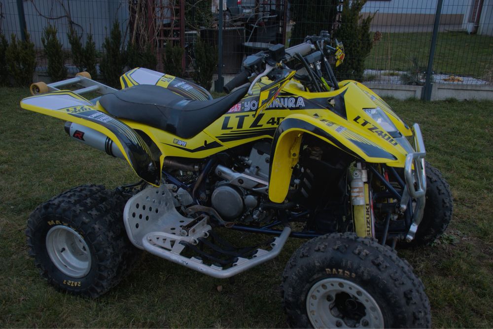 Suzuki ltz 400 zarejestrowana