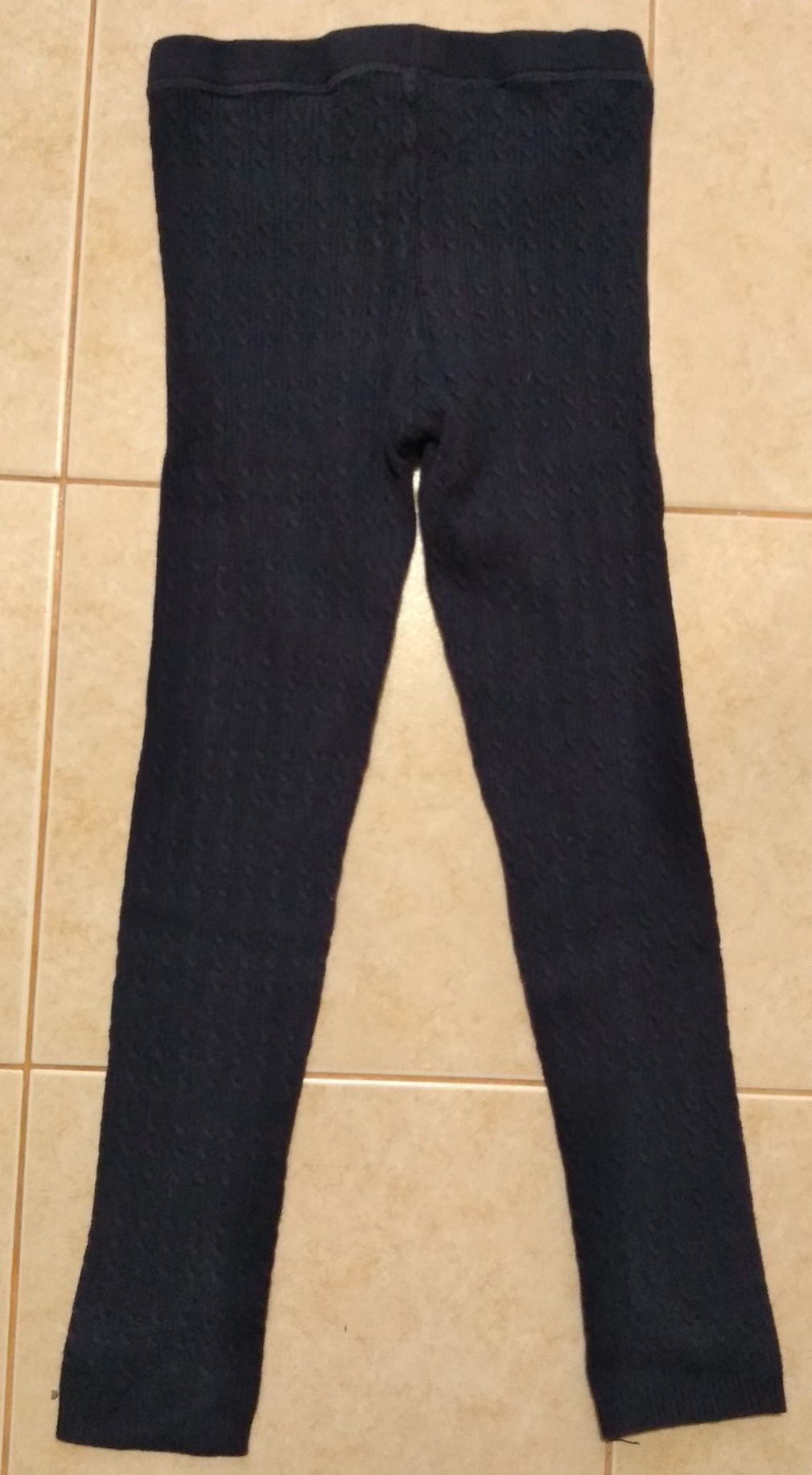 Ciepłe legginsy rajtuzy dla dziewczynki 146/152 cm 11/12 lat