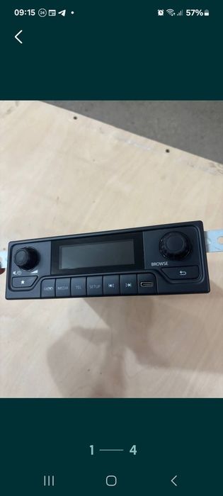 Магнітола на Sprinter 907 А9078208600 А9108270500
З кодом 
Є рамка,