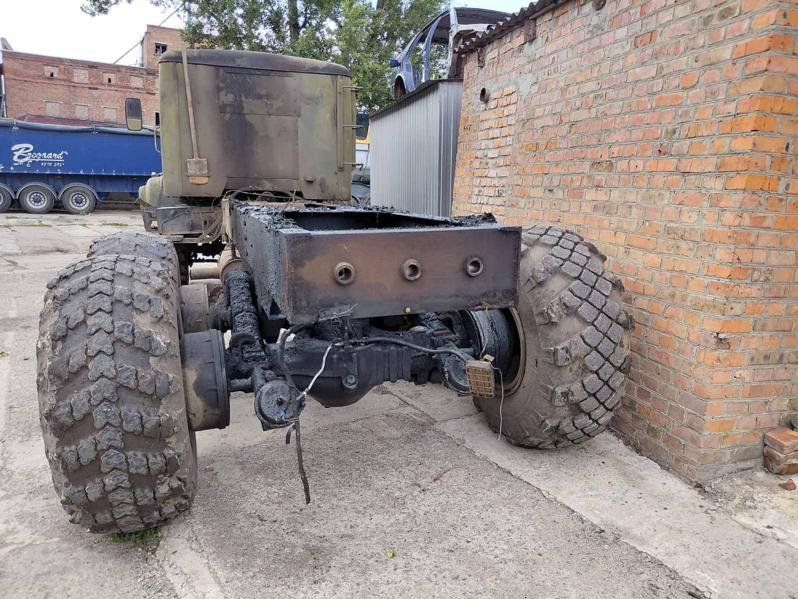 КрАЗ 255 1975 шасси