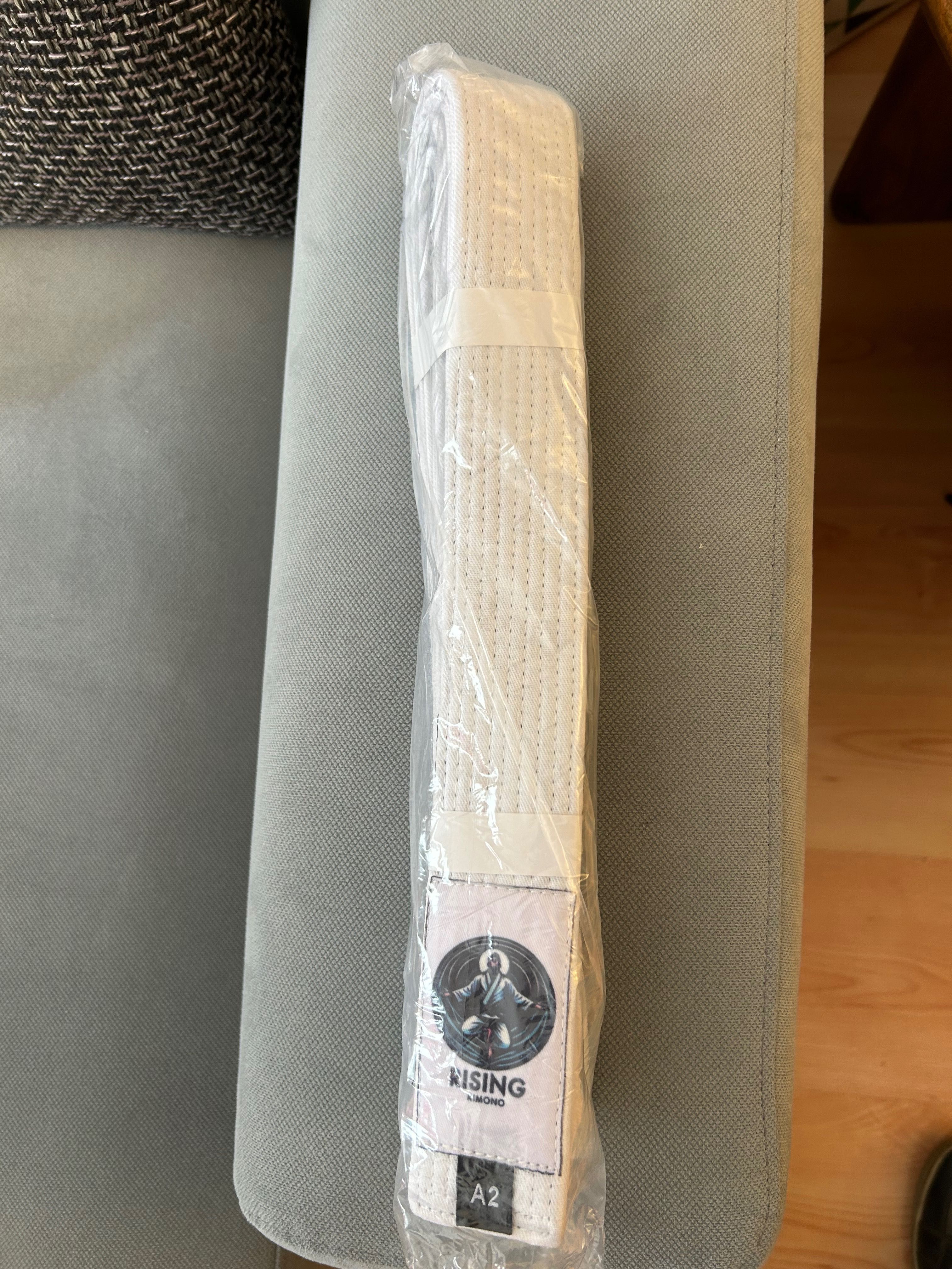 Rising Kimono A1, A2, A3 e A4 Jiu Jitsu novo acompanha faixa branca