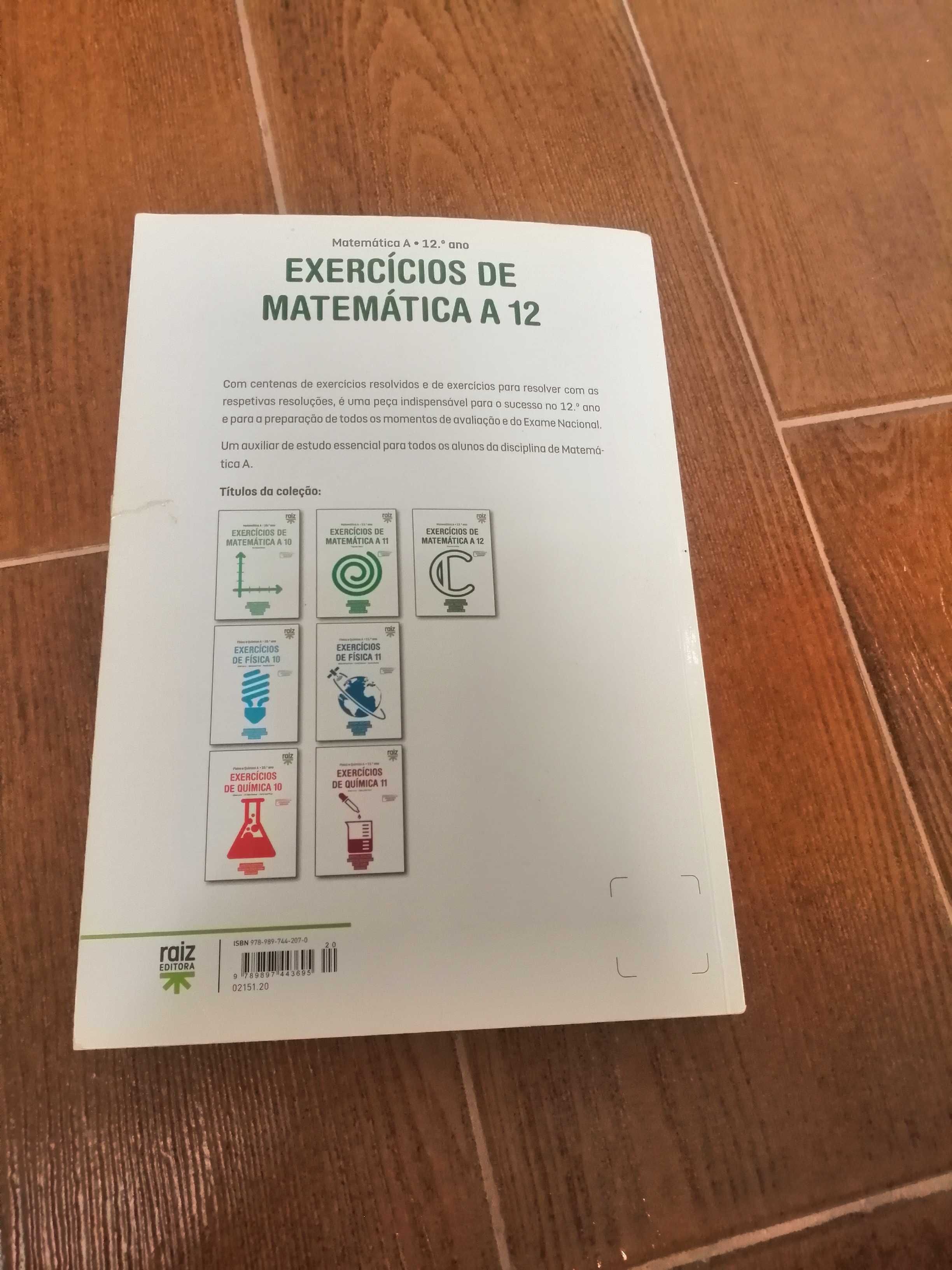 Exercícios de Matemática A 12