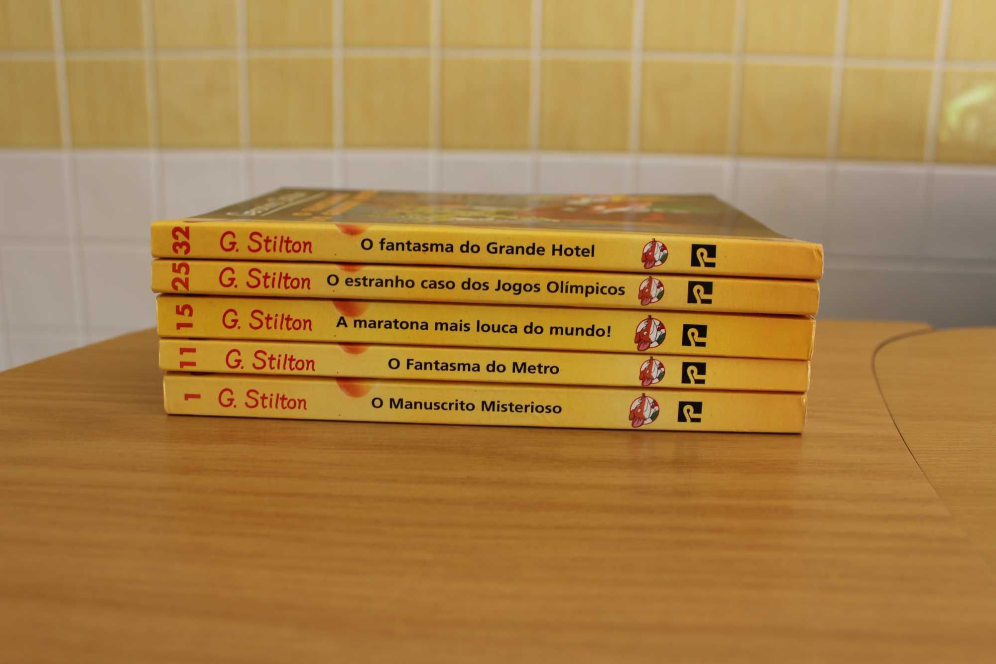 Geronimo Stilton, 5 livros infantis
