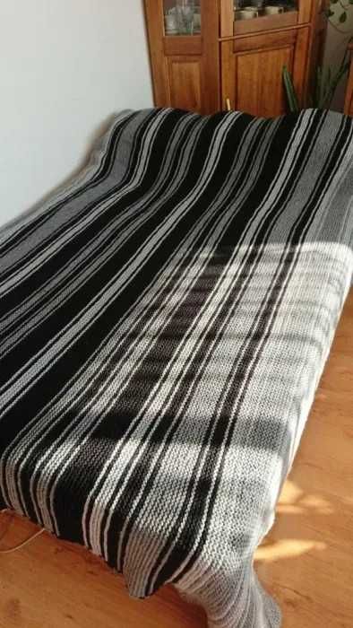 Handmade koc/narzuta 215x255cm