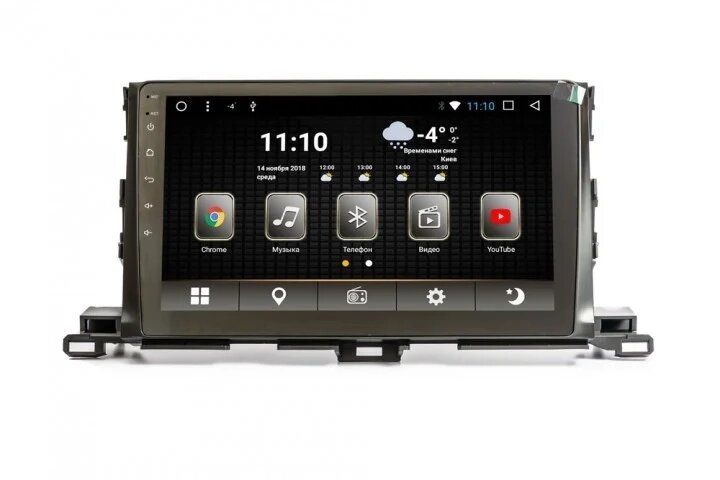 Штатна автомагнітола для Toyota Highlander 2015 (10") Android 14