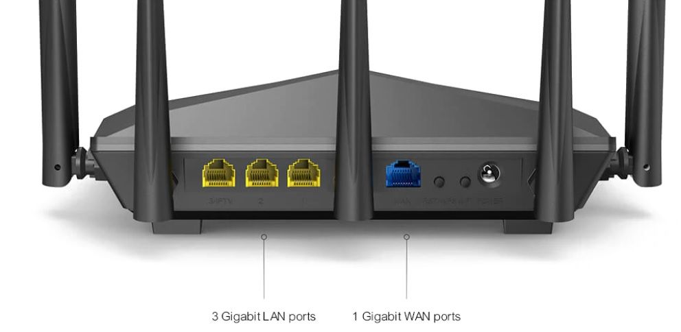 Router Repeater Wifi Tenda AC11 1000Mbps Fibra optica 2.4ghz 5ghz NOVO