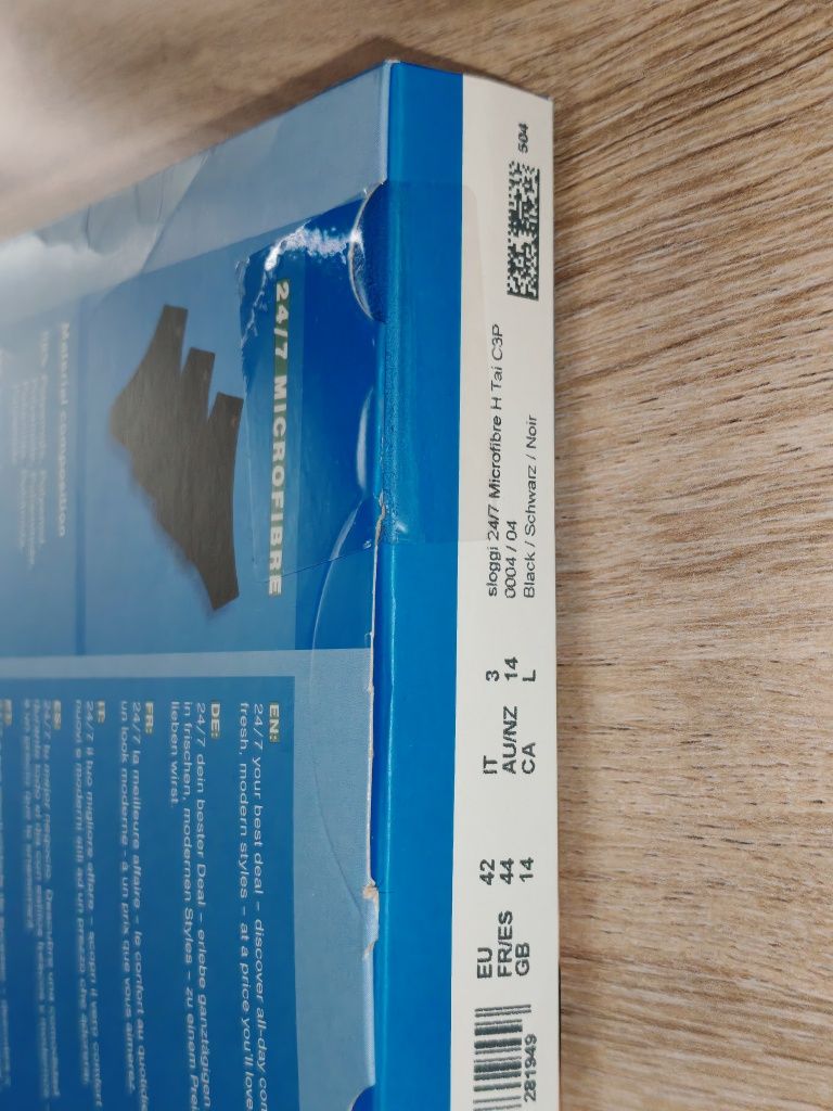 Nowe majtki Sloggi Slogi 24/7 Soft Microfibre H Tai C3P XL L 40 42