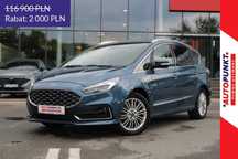 Ford S-Max VIGNALE 2.0 EcoBlue Bi-Turbo 240KM, 2020r. Went. + Grz. Fotele* Temp.