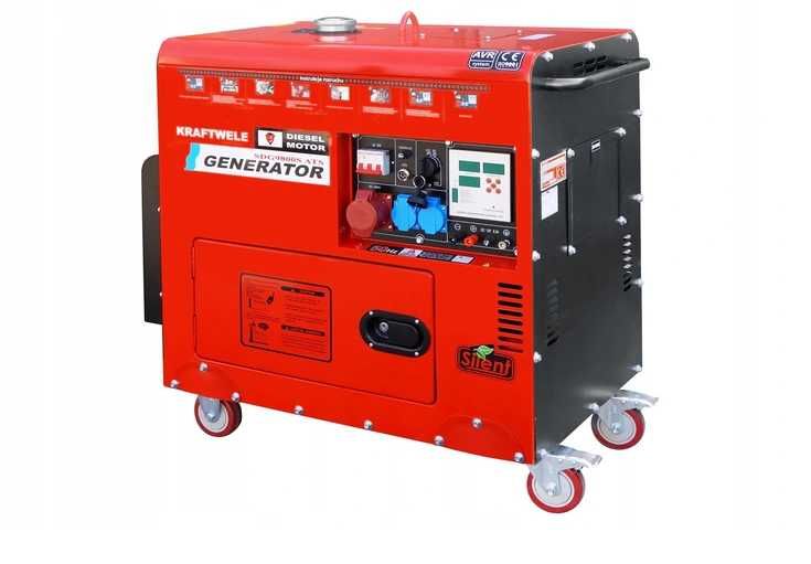 Generator agregat prądotwórczy 9,8KW3F 400V DT ATS