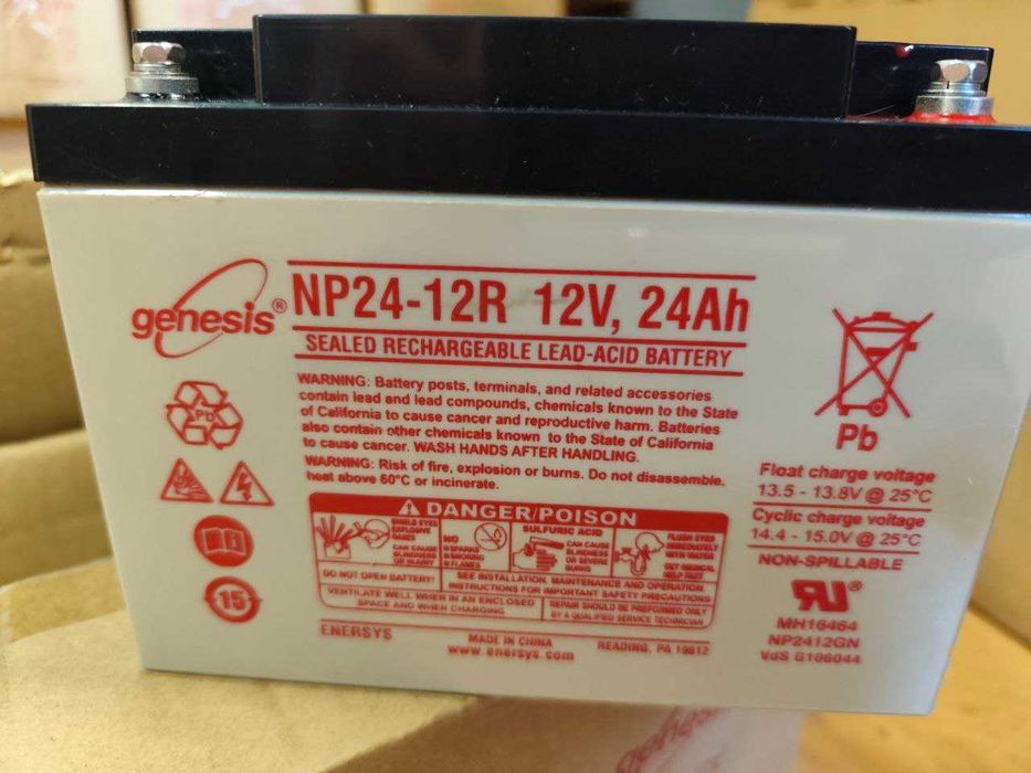 Батарея  Genesis AGM 24Ah (NP24-12RFR)
