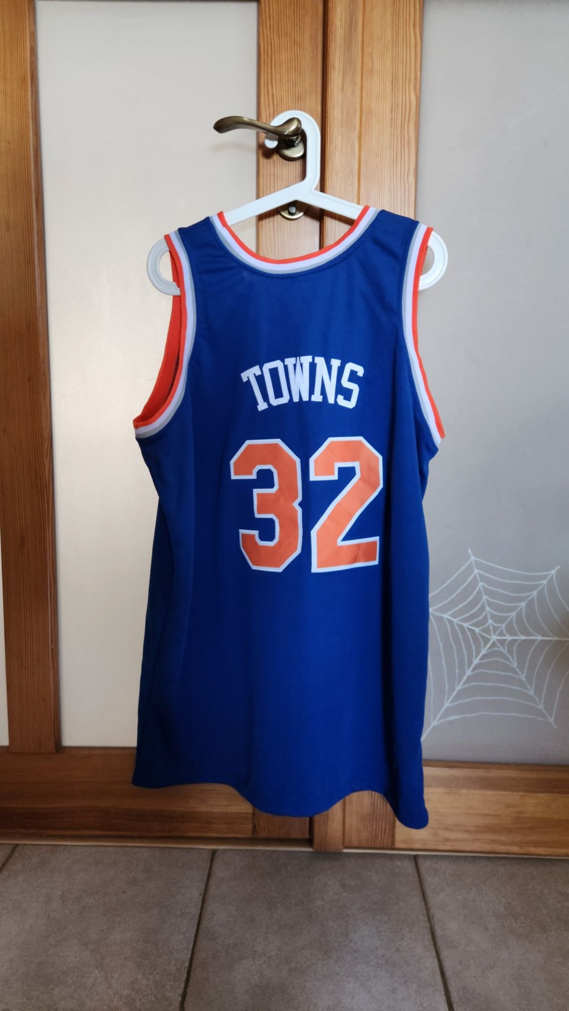 Koszulka koszykarska NEW YORK "Równe 32" XL