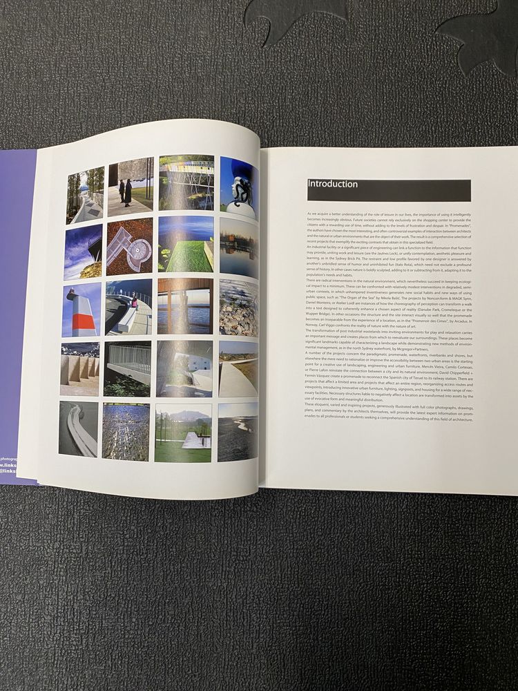 Livro Arquitetura: Landscape Design Promenades - Jacobo Krauel (Linksbooks 2008)