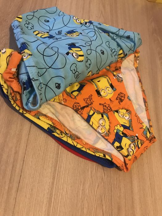Majtki chłopięce w Minionki 5pak.NOWE!