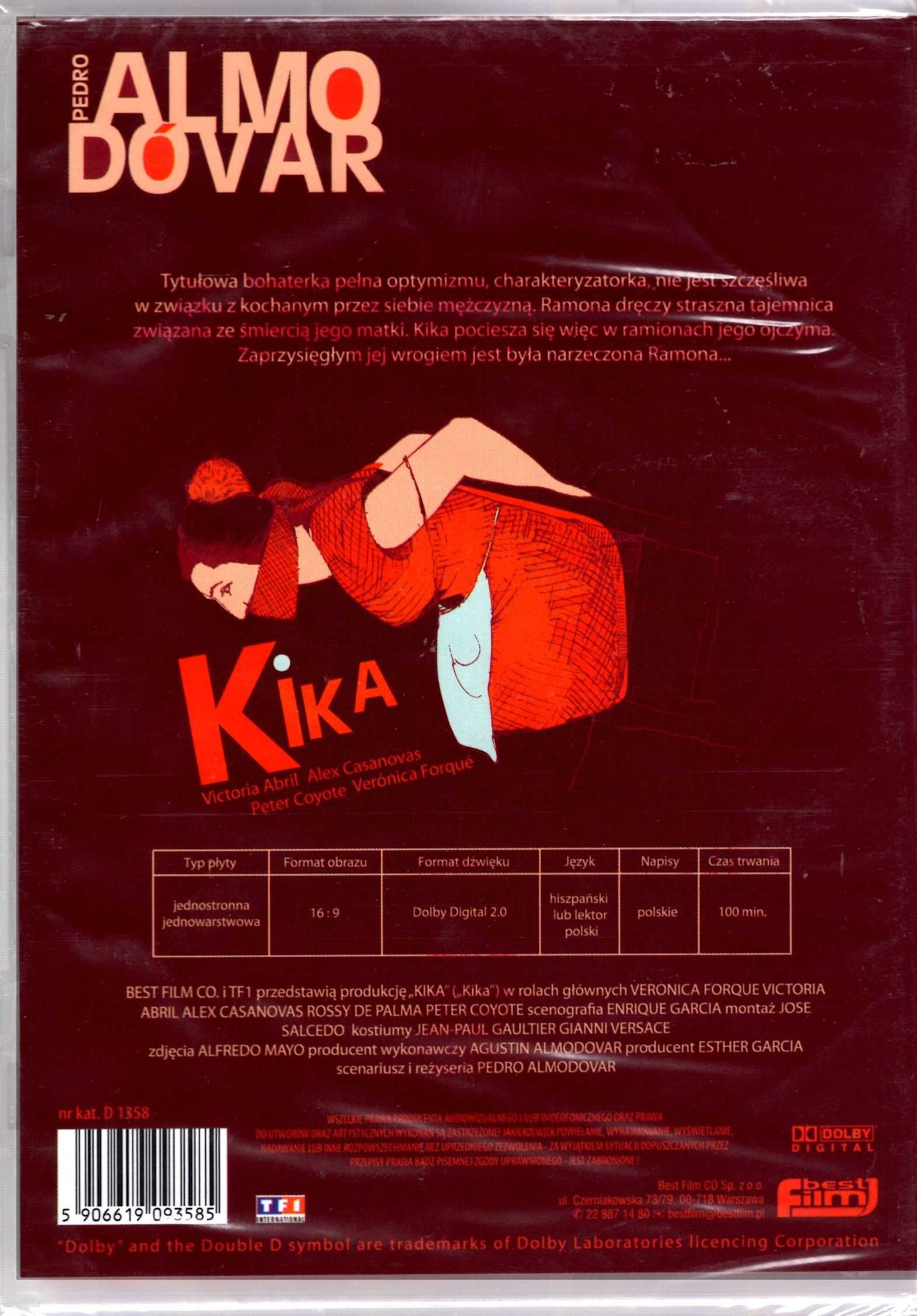 Kika (Pedro Almodovar) Dvd