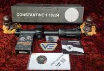 Mira  profissional para caça.  CONSTANTINE  1-10×24. Nova 350euros