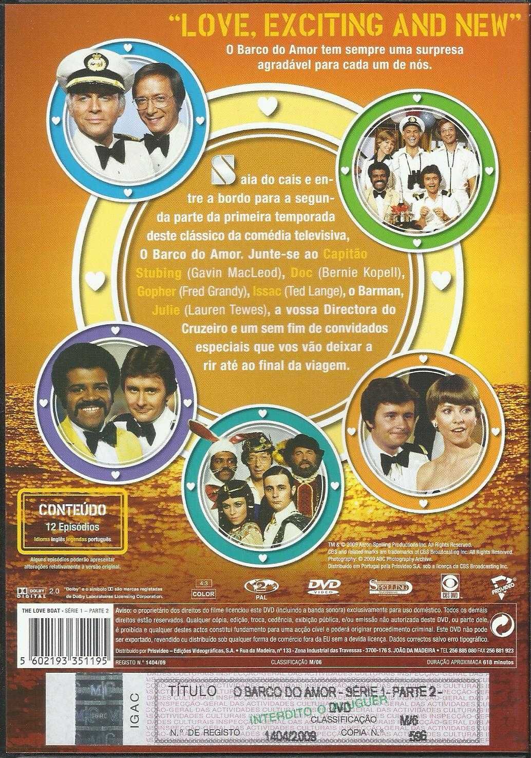 O Barco do Amor: Série 1, parte 2 (4 DVD)