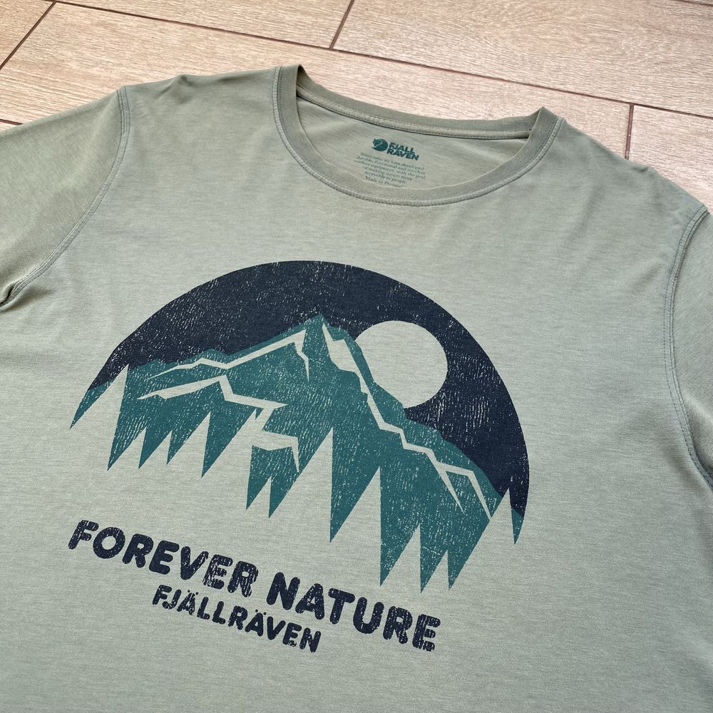Футболка Fjallraven Гори Хакі Розмір М