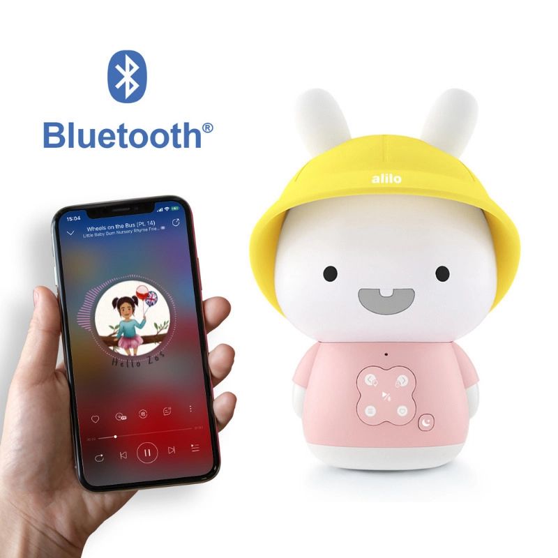 Króliczek Alilo Baby Bunny G9S+, różowy