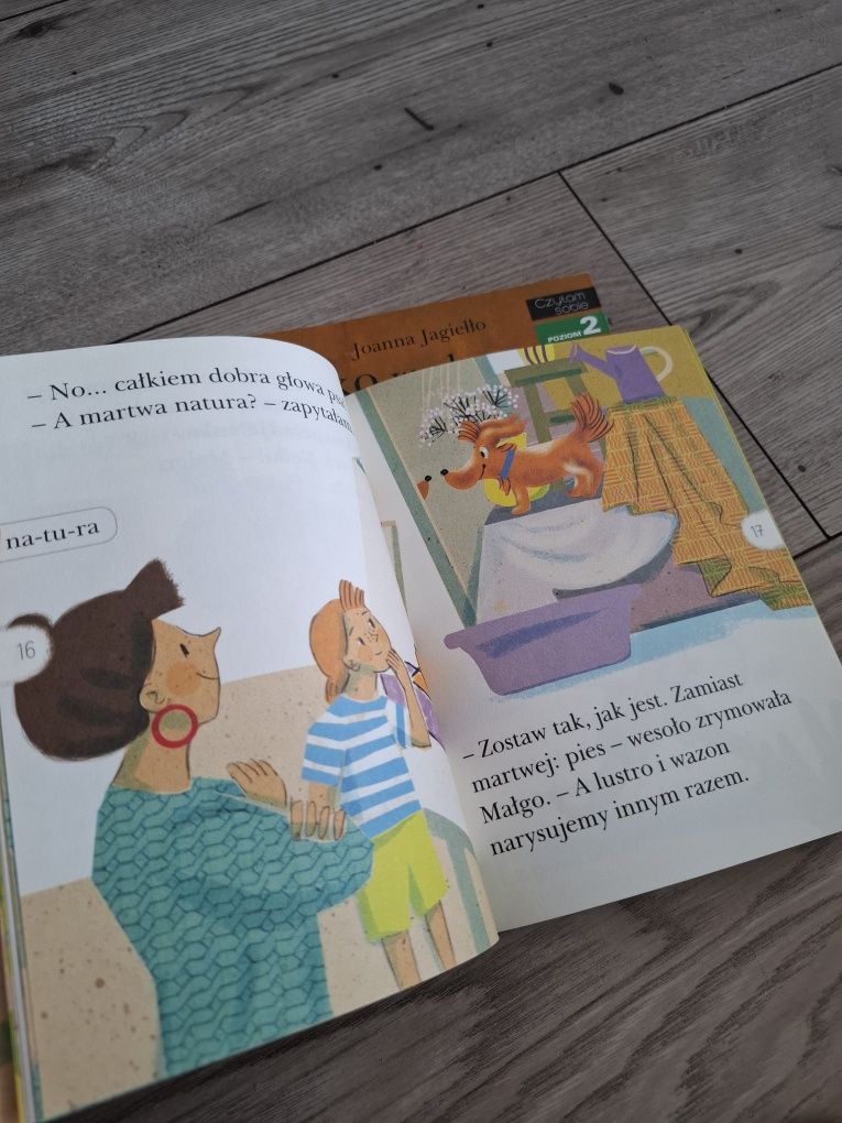 Czytam sobie poziom 2 oko w oko z diplodokiem kocham czytać