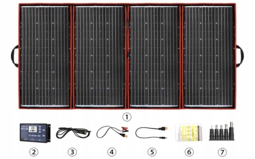 Panel solarny kempingowy 300W, POSIADAMY 110W, 160W, 220W OKAZJA Fotow