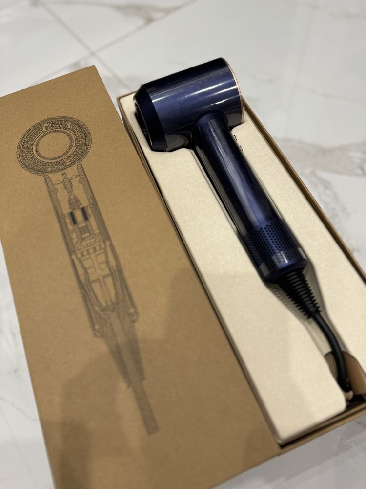 Фен Dyson HD08 Supersonic Prussian Blue/Rich Copper