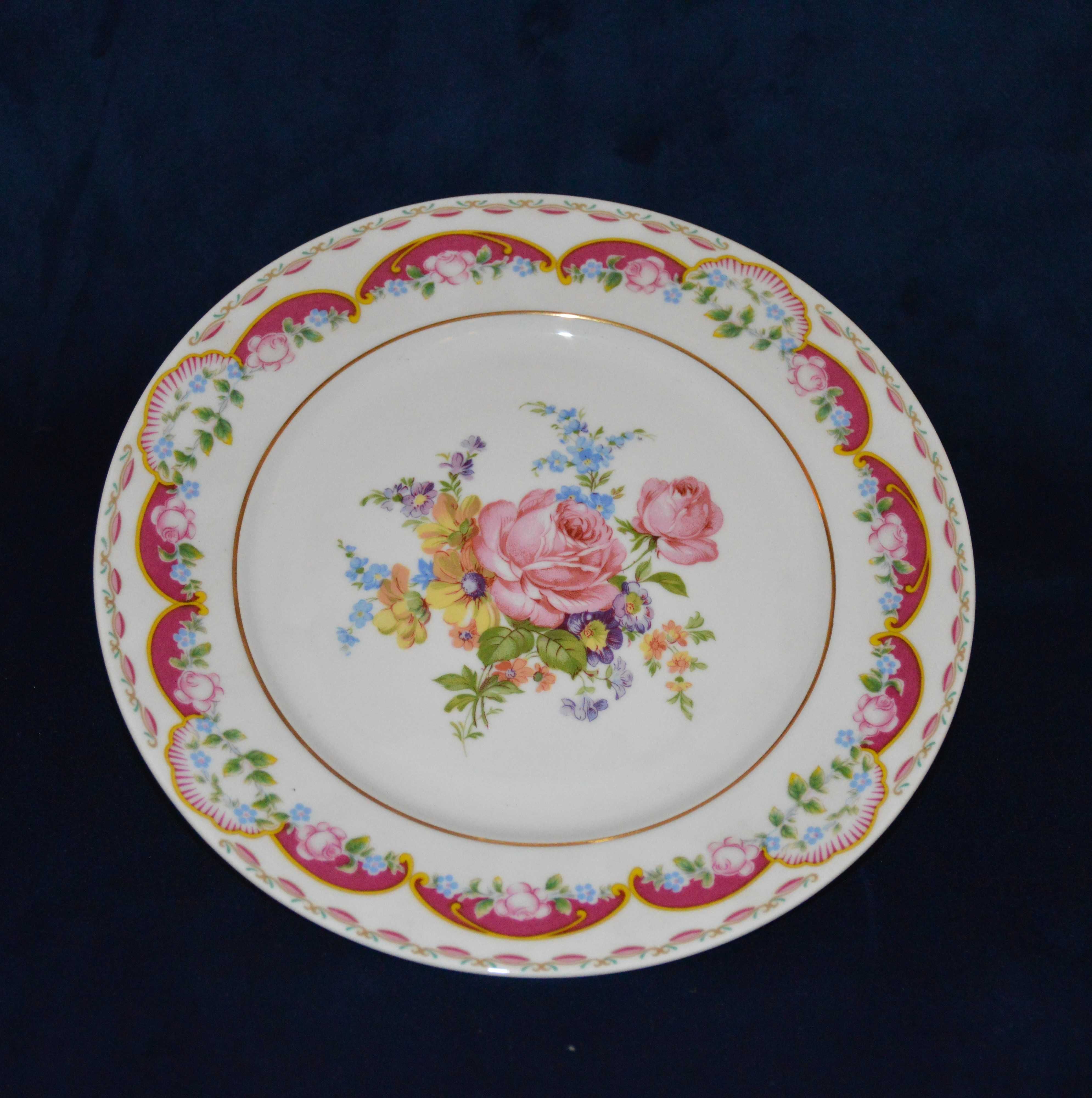 Bule pequeno com prato Limoges