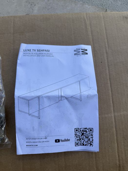 Vendo movel de tv 1.80m novo