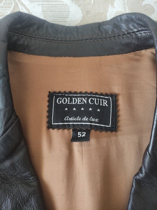 Casaca Couro p/homem