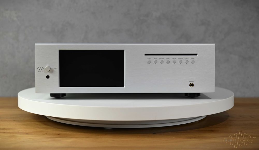 Waversa WNAS 3, odtwarzacz CD, streaming, NAS, DAC, FM z ekspozycji
