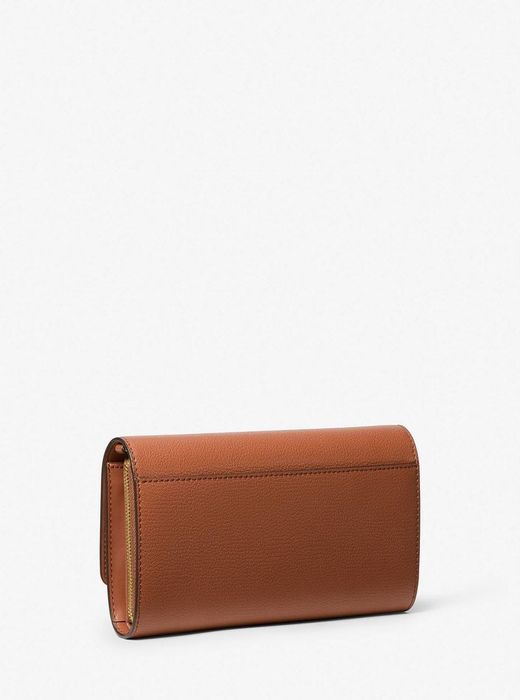 Женская сумочка Michael Kors Jet Set Large Leather Crossbody Bag