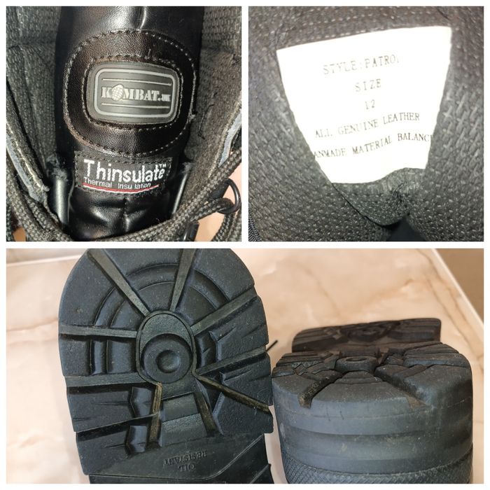 Зимние Мегатеплые Берцы Kombat Patrol 46,5-47рр Англия Кожа+Thinsulate