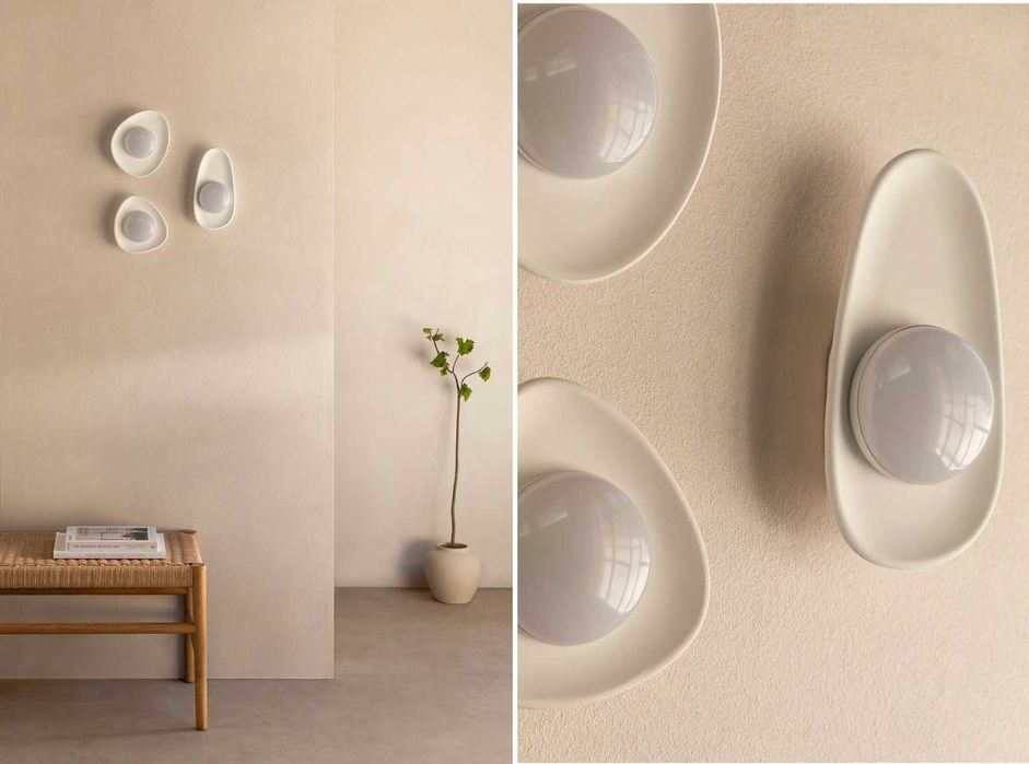 3 Apliques de parede LED - Novos