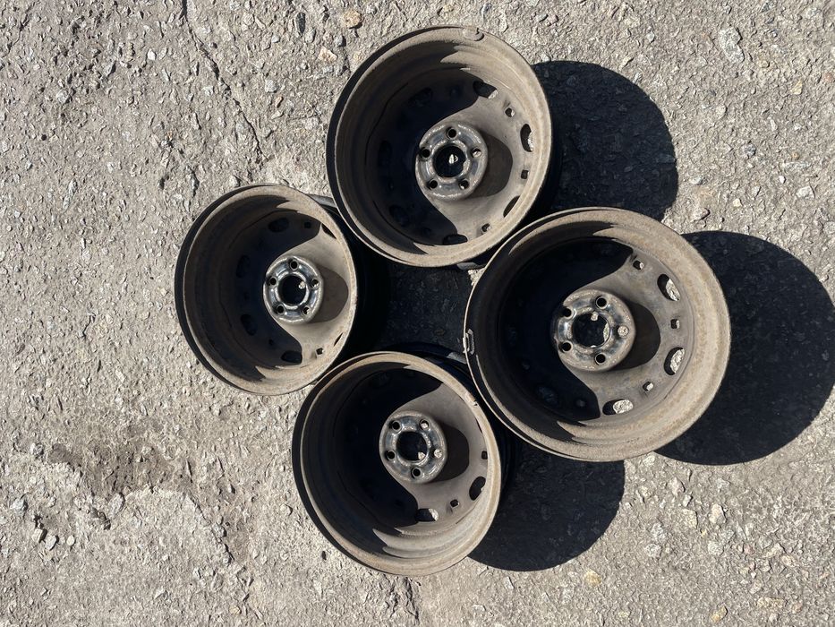 Железные диски,сталеві диски, штампы vw, skoda 5х100 r14 комплект