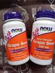 Now Foods екстракт виноградних кісточок Grape Seed Extract антиоксидан