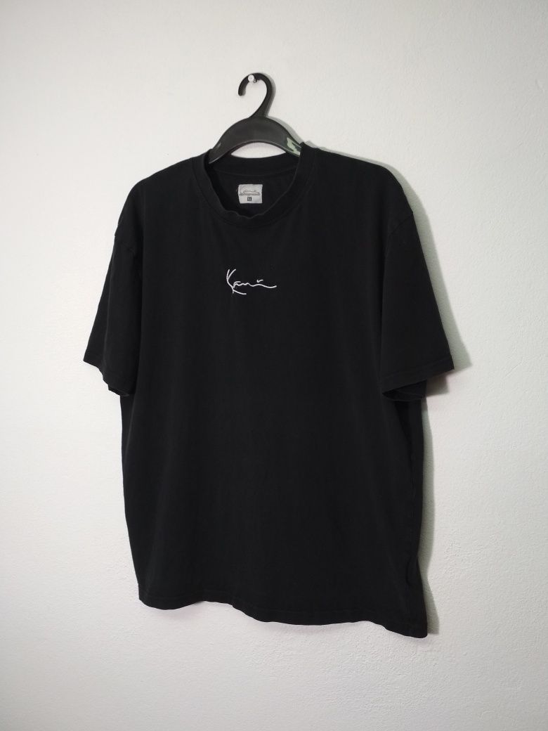 Karl Kani t-shirt czarna koszulka XL