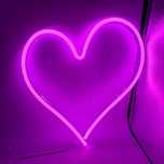 Nowy Neon led Serce