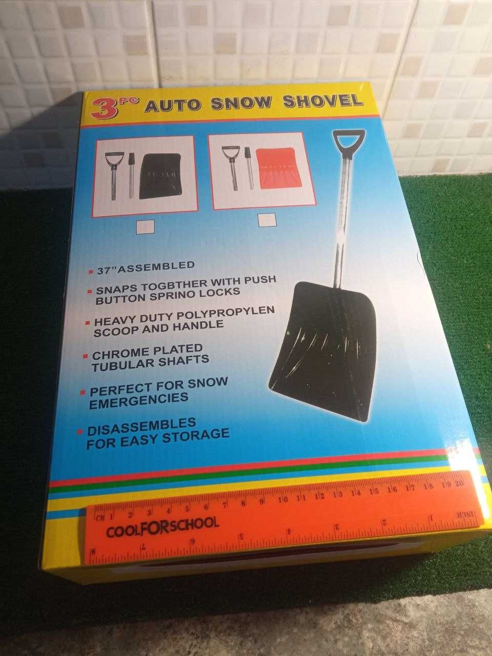 Лопата для чистки снега складна  в авто , код 49051114047