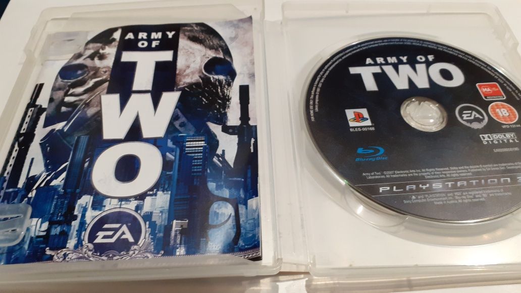 Gra Ps3 Army of Two gry PlayStation 3 Hit Medal of honor Call of Duty