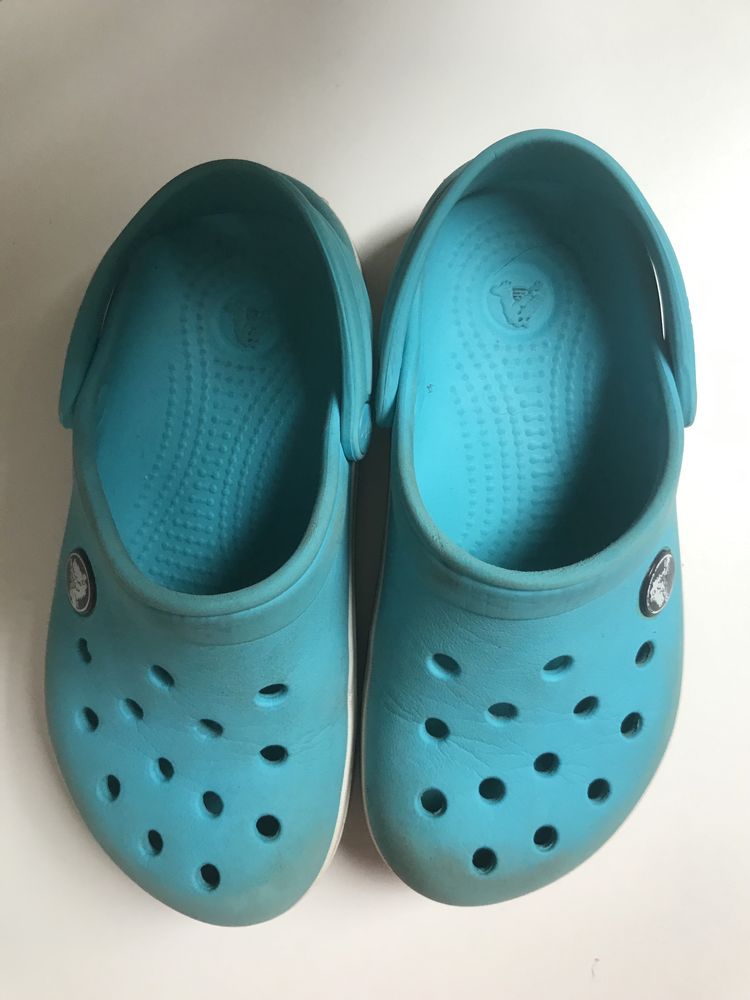 Crocs 10 C 11 azuis