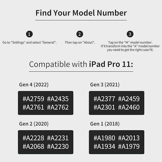 Etui HOLIMET  iPad Pro 11 2022/2021/2020/2018
