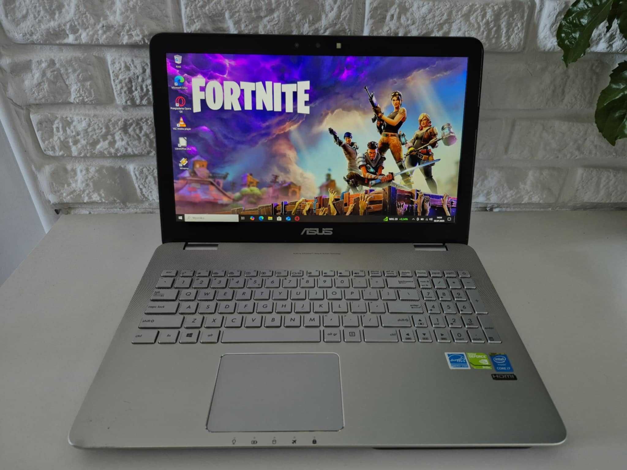 Do GIER ASUS N551j IntelCore i7/16gbDDR/256SSD/GeForce/NOWABateria