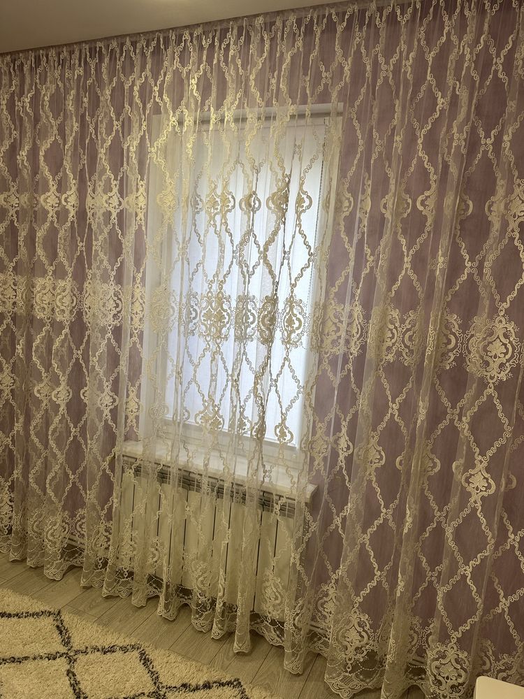 Тюль б/у 8 метрів