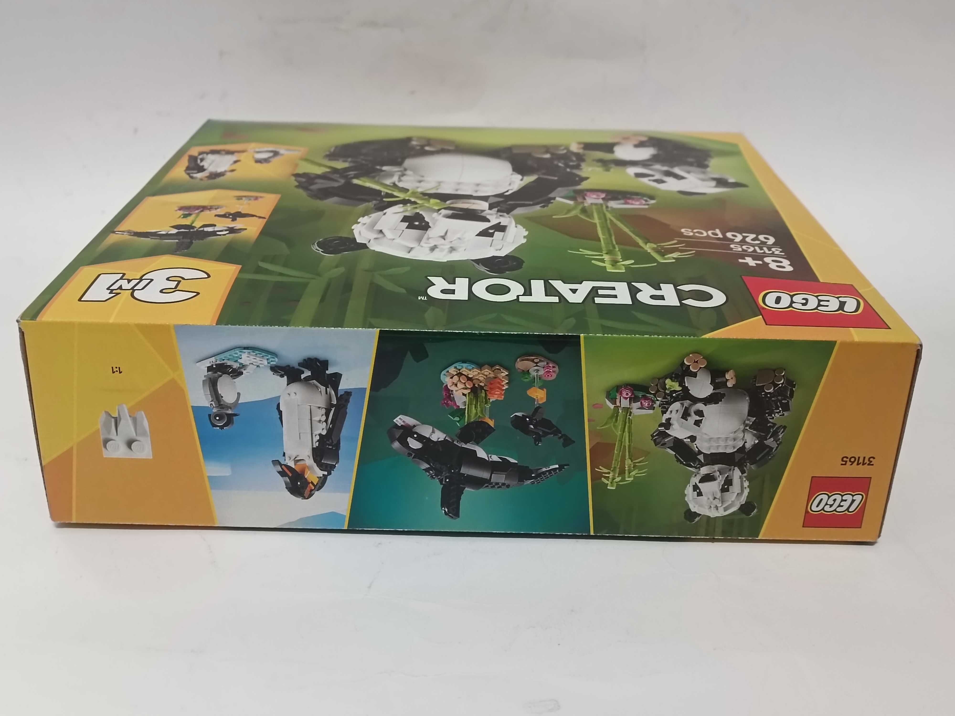 Lego Creator 31165 Dzikie Zwierzęta Rodzina Pand 3W1 500/06/25s