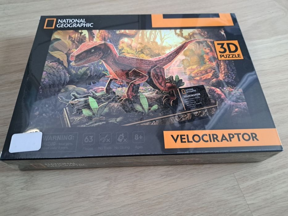 Puzzle 3D Velociraptor