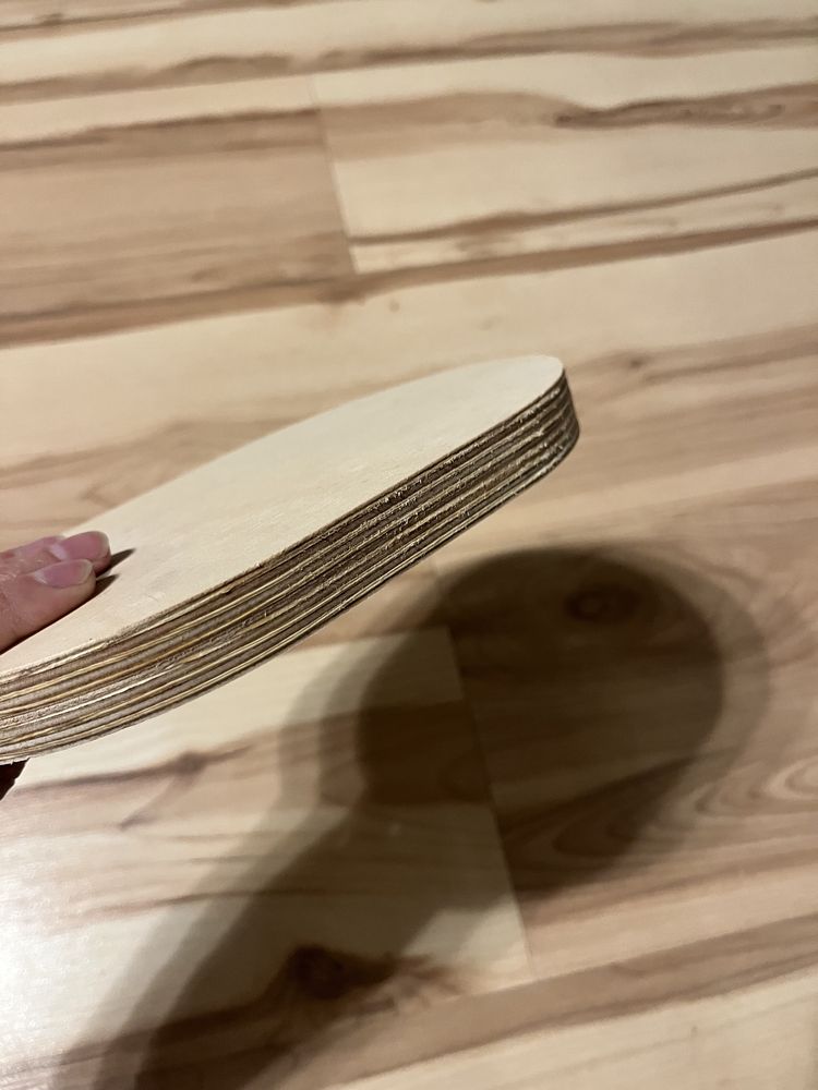 Podstawka drewniana decoupage owal owalna 10 sztuk