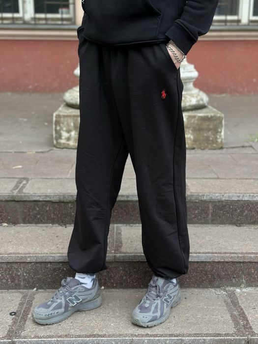 Штаны Поло Ральф Лаурен широкие на ФЛИСЕ штаны Polo Ralph Lauren Baggy
