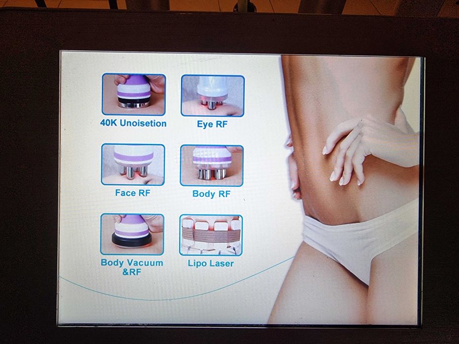 Lipo-laser + Cavitação e Radiofrequência + Vaco