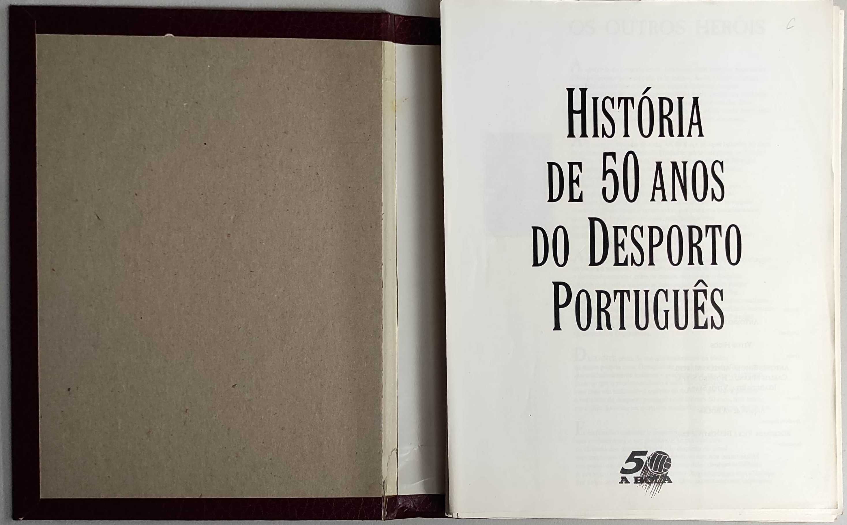 Fascículos - História de 50 Anos do Desporto Português - A Bola