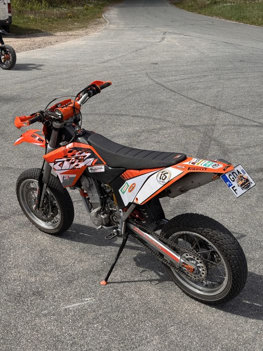 KTM EXC 520 na A2 supermoto SM RFS restyle
